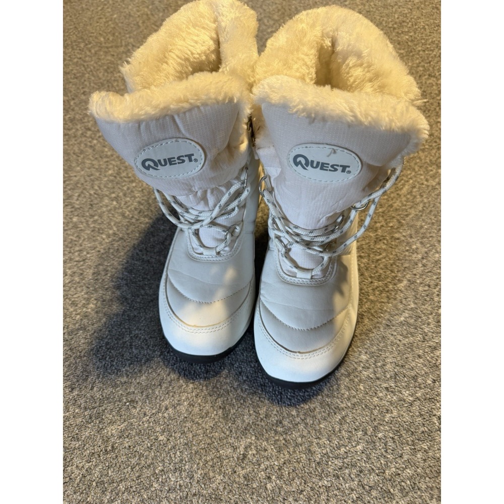Quest WOS Glacier Thinsulate 100 Gram Boots Women Winter Snow White US 6 EUR 36